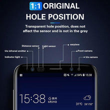 Load image into Gallery viewer, 300D Full Curved Tempered Glass For Samsung Galaxy S8 S9 Plus Note 9 8 Screen Protector For Samsung S7 S6Edge S9 Protection film

