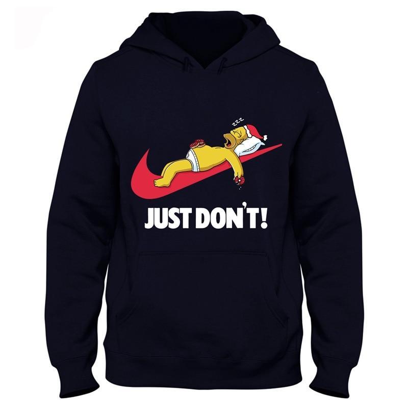 2019 New Print Merry Christmas Simpson Women/MEN Hoodies Pullovers Sweatshirts Sweatshirt Autumn and Winter Clothes