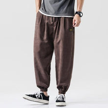 Load image into Gallery viewer, 2020 Spring Summer Loose Casual Pant  Men Elastic Waist Ankle-length Harem Pant Men sweatpants street wear
