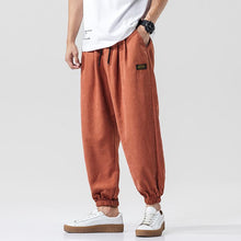 Load image into Gallery viewer, 2020 Spring Summer Loose Casual Pant  Men Elastic Waist Ankle-length Harem Pant Men sweatpants street wear
