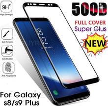 Load image into Gallery viewer, 500D Full Curved Tempered Glass For Samsung Galaxy Note10 S9 S8 Plus Note 9 8 Screen Protector For Samsung S9 S7 Protective Film

