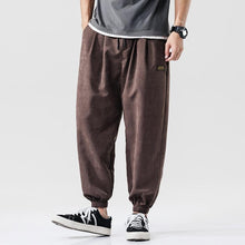 Load image into Gallery viewer, 2020 Spring Summer Loose Casual Pant  Men Elastic Waist Ankle-length Harem Pant Men sweatpants street wear
