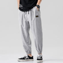 Load image into Gallery viewer, 2020 Spring Summer Loose Casual Pant  Men Elastic Waist Ankle-length Harem Pant Men sweatpants street wear
