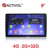 Load image into Gallery viewer, HACTIVOL 2G+32G Android 9.1 4G Car Radio for 9" 10.1" universal interchangeable car dvd player gps navi 2 din car accessory
