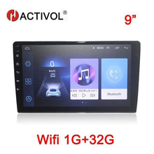 Load image into Gallery viewer, HACTIVOL 2G+32G Android 9.1 4G Car Radio for 9" 10.1" universal interchangeable car dvd player gps navi 2 din car accessory
