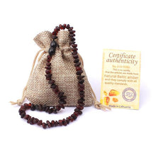 Load image into Gallery viewer, HAOHUPO Raw Amber Necklaces for Adults Raw Irregular Beads Baltic Natural Amber Women Necklace Organic Jewelry Amazon Supplier
