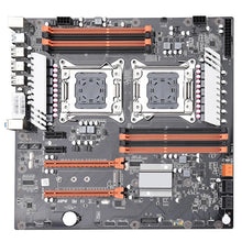 Load image into Gallery viewer, X79 dual CPU motherboard LGA 2011 E-ATX USB3.0 SATA3 PCI-E 3.0 with dual Xeon processor motherboard with M.2 slot dual Giga LAN
