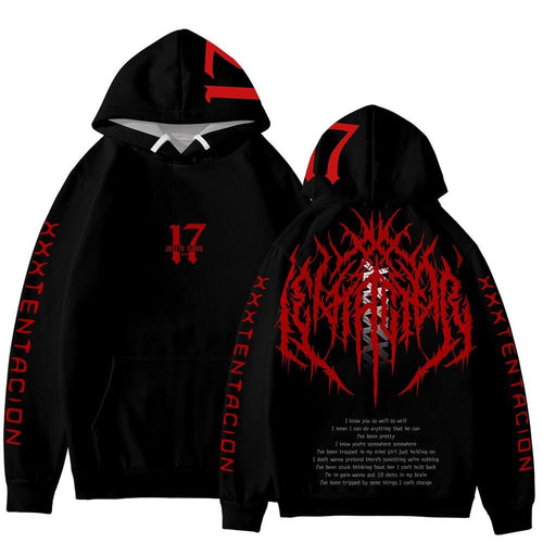 2019 New Arrival XXXTENTACION 3D Hoodies Men/Women Autumn Fashion Handsome Sweatshirt 3D Print XXXTENTACION Men's Hoodie