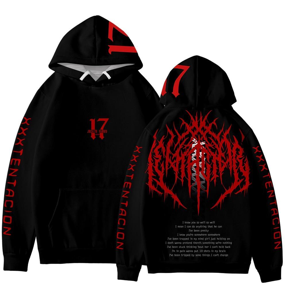 2019 New Arrival XXXTENTACION 3D Hoodies Men/Women Autumn Fashion Handsome Sweatshirt 3D Print XXXTENTACION Men's Hoodie