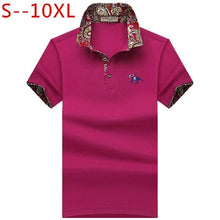 Load image into Gallery viewer, 2019 New fashion Mens Polo Shirt For Men Polos Men loose Short Sleeve comfortable polo Plus Size 6XL 7XL 8XL 9XL 10XL
