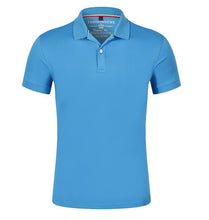 Load image into Gallery viewer, 2019 Polo Shirts Men High Quality Cotton Short Sleeve Shirts Business Casual Solid Summer Sport Jerseys Golf Tennis Black Shirts
