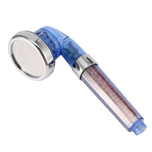Load image into Gallery viewer, Adjustable 3 Mode Shower Bath Head High Pressure Stone Stream Handheld Shower Head With Negative Ion Activated Ceramic Balls
