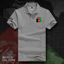 Load image into Gallery viewer, Afghanistan Afghan polo shirts men short sleeve white brands printed for country 2017 cotton nation team flag AFG Islam Pashto

