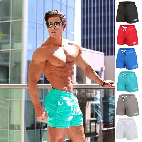 2019 Swimwear Mens Swim Shorts Mens Swimming Trunks Boxer Nylon Light Thin Boardshorts Beach Wear Surf Quick Dry Hot Shorts Man