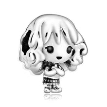 Load image into Gallery viewer, 925 Silver New Original Cartoon Boy Girl Charms Beads Pendant Fit Pandora Bracelets &amp; Necklace For Women DIY Lovers Jeweley
