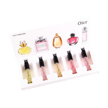 Load image into Gallery viewer, 5pcs/Set Women Perfume Atomizer Perfumed Valentine's Day present Fashion Lady Flower Fruit Fragrance Perfume with Box
