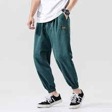Load image into Gallery viewer, 2020 Spring Summer Loose Casual Pant  Men Elastic Waist Ankle-length Harem Pant Men sweatpants street wear
