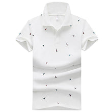 Load image into Gallery viewer, 2019 Men Summer Deer Print Polo Shirt Short Sleeve Slim Fit Polos Fashion Streetwear Tops Men Shirts Sports Casual Golf Shirts

