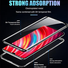 Load image into Gallery viewer, 360 Metal Magnetic Phone Case For Xiaomi Redmi 8 8A Note 8 7 K20 Pro Full Cover Glass Cover For Xiaomi 9 9e 9T CC9e Fliq Cases
