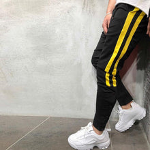 Load image into Gallery viewer, 2019 Fashion Men Loose Jogging Sports Pants Sweatpants Casual Pockets Male Trousers Side Stripes Hip Hop Pants Tracksuit Bottoms
