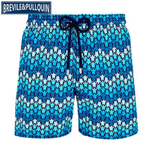 Load image into Gallery viewer, 2020 Brand Brevile pullquin Beach Board Shorts Men Turtles Swimwear Adults Boardshorts Cat Santa Claus Skateboard Man Beachwear
