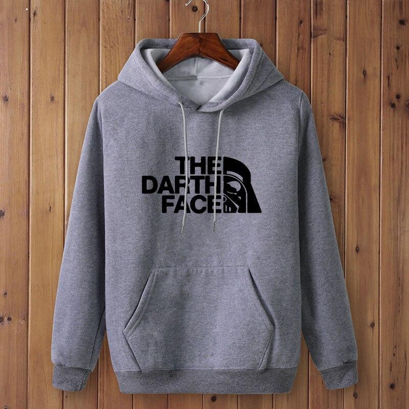 2020 Fashion Star Wars The Darth Face Sweatshirt Clothes Sweatshirt hoodies Men Autumn Winter Hip Hop Hooded