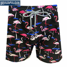 Load image into Gallery viewer, 2020 Brand Brevile pullquin Beach Board Shorts Men Turtles Swimwear Adults Boardshorts Cat Santa Claus Skateboard Man Beachwear
