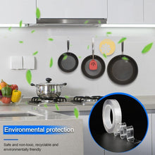 Load image into Gallery viewer, 3m Double Sided Tape Washable Reuse Nano Magic Tape Transparent No Trace Waterproof Adhesive Tape Nano Tape Clear
