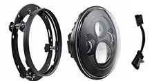 Load image into Gallery viewer, Headlight For Universal Motorcycle Parts 7" LED Motor Headlight 4.5" 4 1/2 inch Passing Light For Harley Touring Softail Classic
