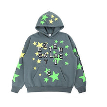 Load image into Gallery viewer, 2020 New Kanye Cactus Plant Flea Market Kid Cudi Enter Galactic Hoodie Hooded Blue Stars Print CPFM.XYZ Sweatshirts Pullover
