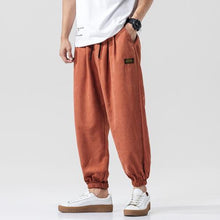 Load image into Gallery viewer, 2020 Spring Summer Loose Casual Pant  Men Elastic Waist Ankle-length Harem Pant Men sweatpants street wear
