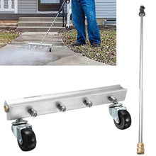 Load image into Gallery viewer, High Pressure Washer Under Car Cleaner 4 Nozzle Under Body Chassis Water Spray Cleaning Floor Cleaning Tool For Karcher
