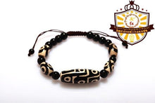 Load image into Gallery viewer, High quality Tibet Dzi Beads Bracelet Natural Stone 9 eyes and 3 Eyes Beads New Design Fengshui Beads Bracelet Free Shipping
