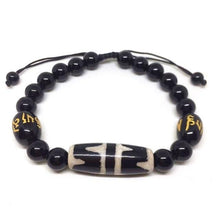 Load image into Gallery viewer, High quality Tibet Dzi Beads Bracelet Natural Stone 9 eyes and 3 Eyes Beads New Design Fengshui Beads Bracelet Free Shipping
