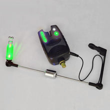Load image into Gallery viewer, Hirisi Carp fishing bite alarm 8 LED with fishing swingers indicator for carp fishing
