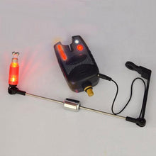 Load image into Gallery viewer, Hirisi Carp fishing bite alarm 8 LED with fishing swingers indicator for carp fishing
