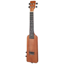 Load image into Gallery viewer, Hot Naomi Natural 23 Inch Okoume Electric Ukulele Ukelele Uke Kit with Gig Bag 3.5Mm Audio Cable Silent Electric Ukulele Concert

