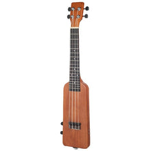 Load image into Gallery viewer, Hot Naomi Natural 23 Inch Okoume Electric Ukulele Ukelele Uke Kit with Gig Bag 3.5Mm Audio Cable Silent Electric Ukulele Concert

