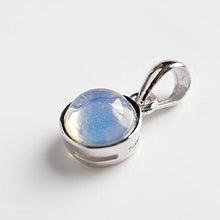 Load image into Gallery viewer, Hot Sale 100% 925 Sterling Silver Customizable Natural Malachite Labradorite Crystal Agate Opal Tigereye Gem Pendants Jewelry
