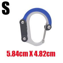 Load image into Gallery viewer, Hybrid Gear Clip - Carabiner Rotating Hook Clip Non-Locking Strong Clips for Camping Fishing Hiking Travel Backpack Out
