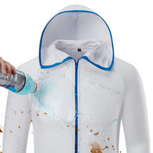 Load image into Gallery viewer, Ice silk Water Repellent Fishing Men Clothes Tech Hydrophobic Clothing Brand Listing kleding Outdoor Camping Hooded Jackets
