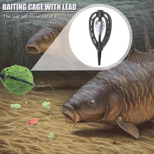 Load image into Gallery viewer, Inline Method Feeder Mould Bait Thrower Bait plumb Set Carp Fishing Bait Holder Tool Outddor Fish Tackle Pesca Iscas Accessories
