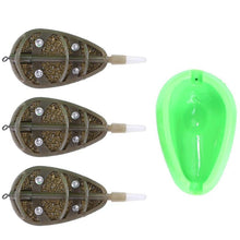 Load image into Gallery viewer, Inline Method Feeder Mould Bait Thrower Bait plumb Set Carp Fishing Bait Holder Tool Outddor Fish Tackle Pesca Iscas Accessories
