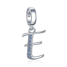Load image into Gallery viewer, JewelryPalace Initial 925 Sterling Silver Beads Charms For Bracelet Silver 925 original Beads Jewelry Making Pendant Necklace
