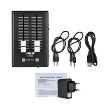 Load image into Gallery viewer, K1000 Professional Mini Mobile Phone Audio Sound Mixer Pocket Mixer 3.5mm Interfaces with Power Adapter
