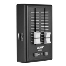 Load image into Gallery viewer, K1000 Professional Mini Mobile Phone Audio Sound Mixer Pocket Mixer 3.5mm Interfaces with Power Adapter
