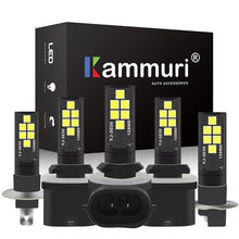 Load image into Gallery viewer, KAMMURI White H1 H3 H27W H27 LED Bulb h27w2 h27w/2 881 880 h27w/1 h27w1 Car LED Bulbs For Car Driving Fog Lamp Light Source
