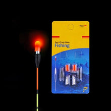 Load image into Gallery viewer, LED Electronic Fishing Float 5 Pieces / set Battery Fishing Float Battery Lithium Needle Float Ball Light Bar
