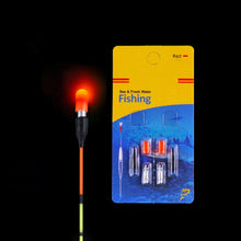 Load image into Gallery viewer, LED Electronic Fishing Float 5 Pieces / set Battery Fishing Float Battery Lithium Needle Float Ball Light Bar
