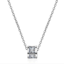 Load image into Gallery viewer, LEKANI New 925 Sterling Silver Small Lucky Ball Bead Necklaces Pendant Hot Sale Pure Silver Jewelry for Women
